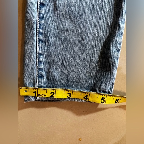 Aeropostale  Women Skinny Crop Distressed Light Vintage jeans Size 14 prewashed - Picture 12 of 16